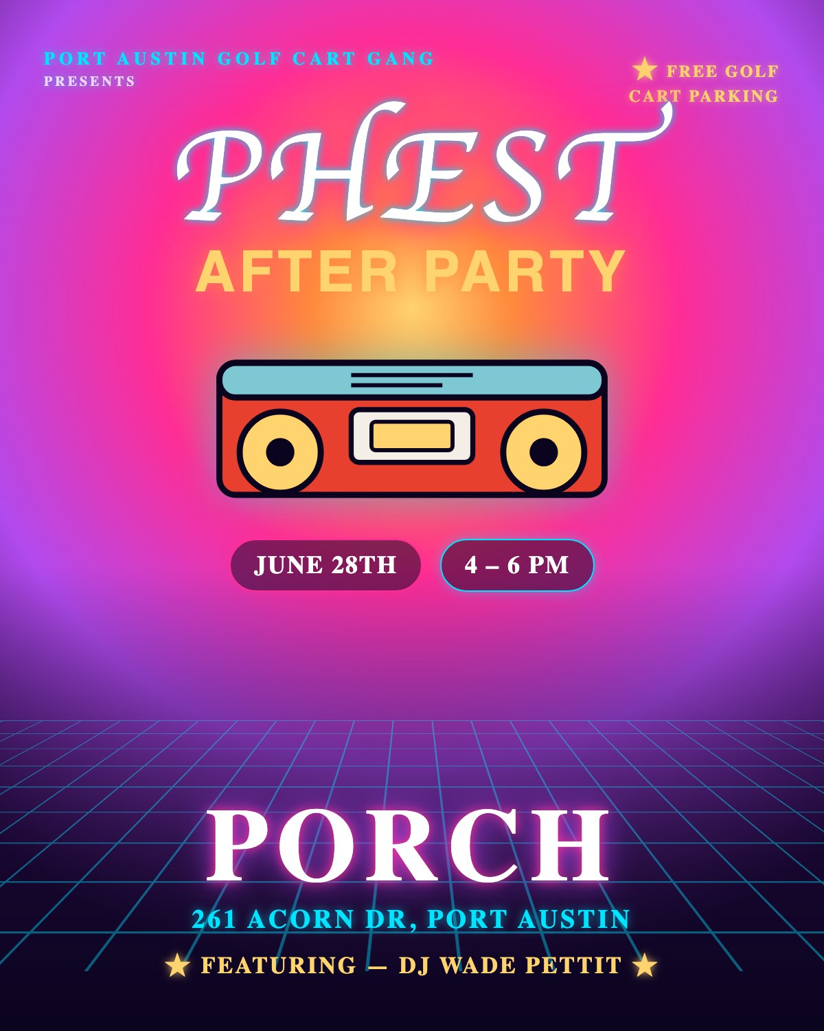 PHEST After Party at Porch — A Look Back